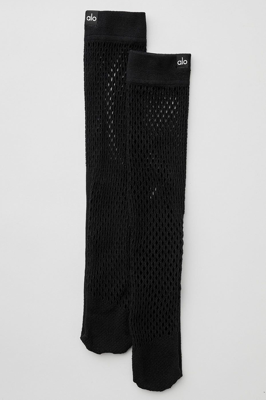 Women's Mesh Up Sock - Black sold by Alo Yoga product image thumbnail 4