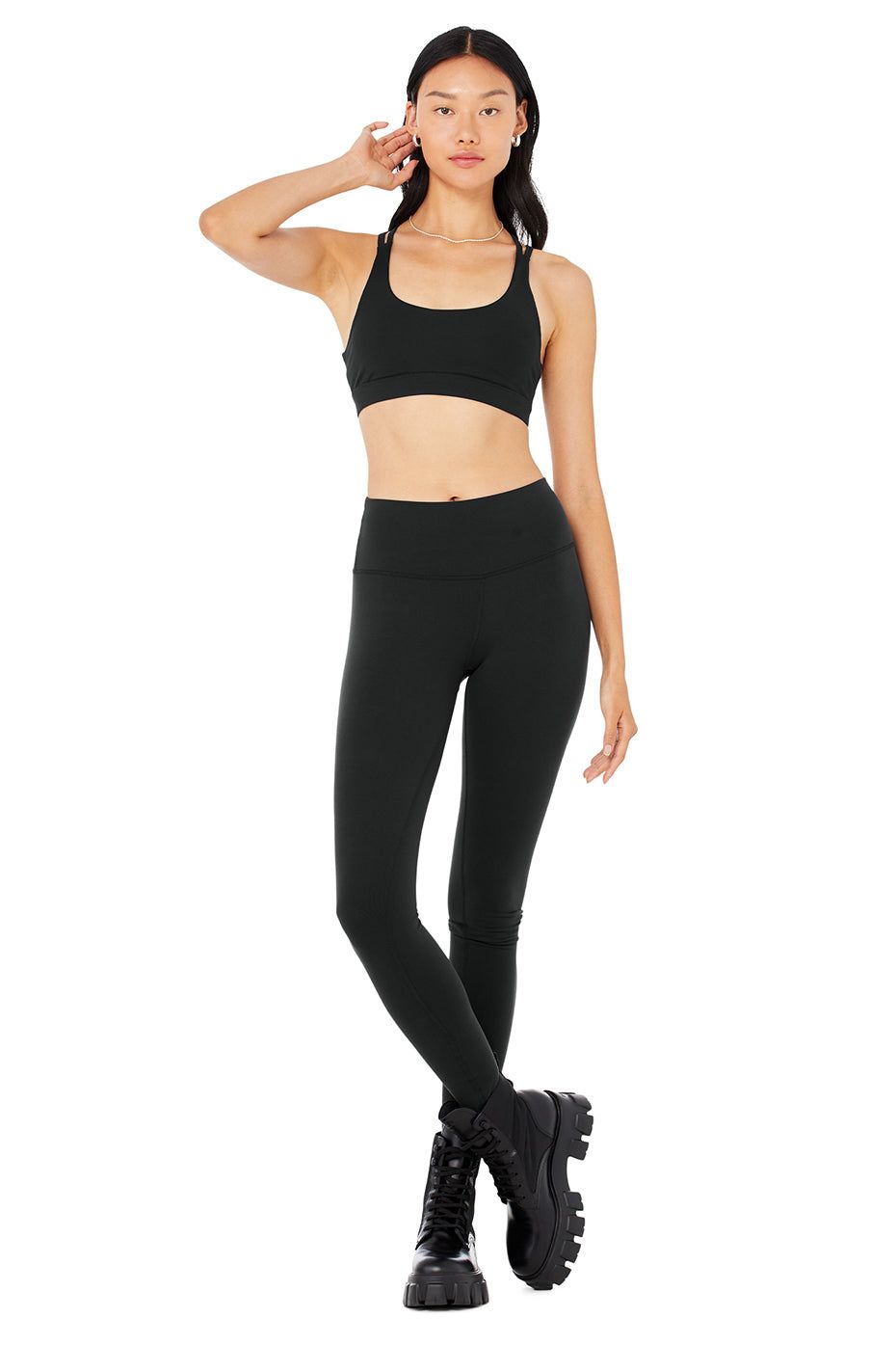 Airbrush Suspension Bra & High-Waist Airbrush Legging Set sold by Alo Yoga