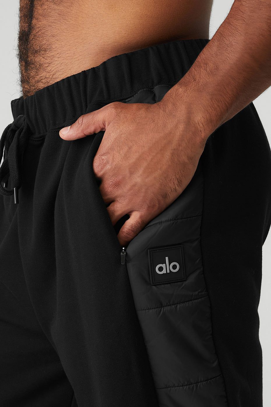Mash Up Sweatpant - Black sold by Alo Yoga product image thumbnail 4