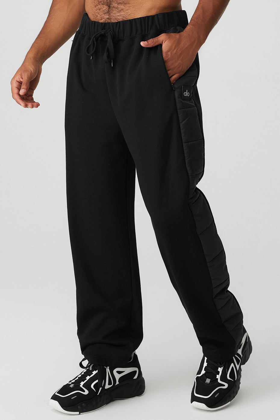 Mash Up Sweatpant - Black sold by Alo Yoga product image thumbnail 3