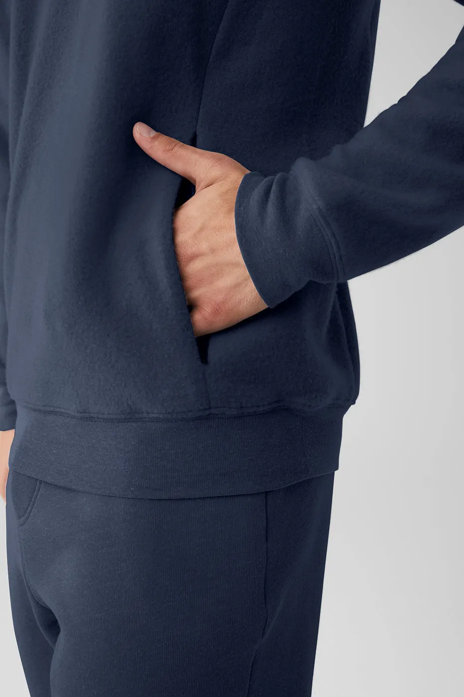 Triumph Crew Neck Sweatshirt - Navy sold by Alo Yoga product image thumbnail 4