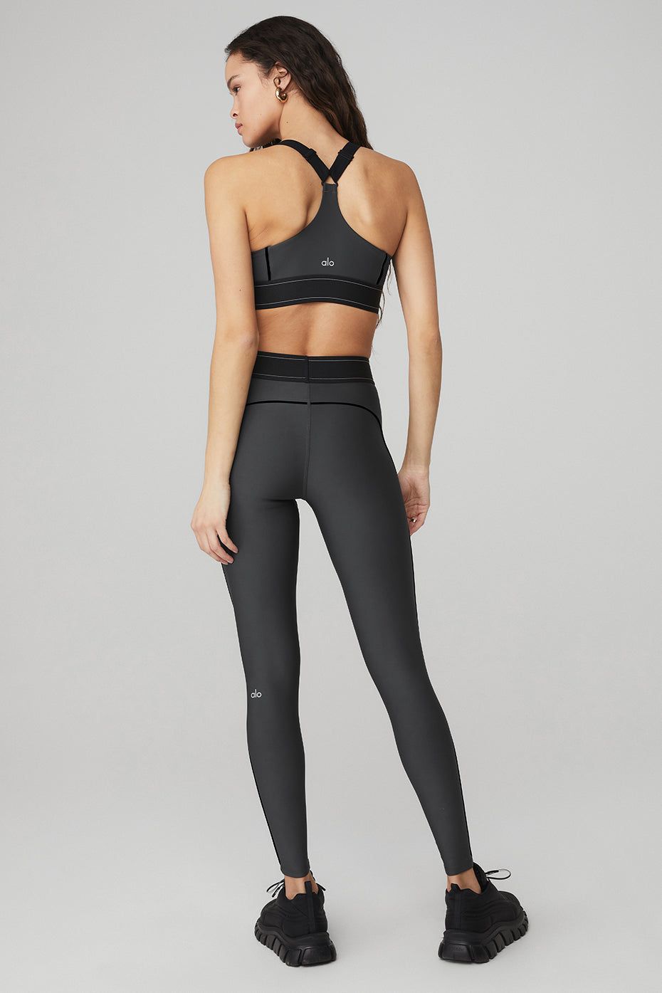 Airlift High-Waist Suit Up Legging & Airlift Suit Up Bra Set sold by Alo Yoga product image thumbnail 10