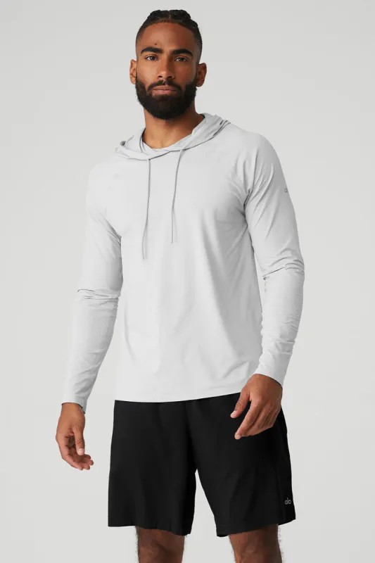 Idol Hooded Runner - Titanium made by Alo Yoga