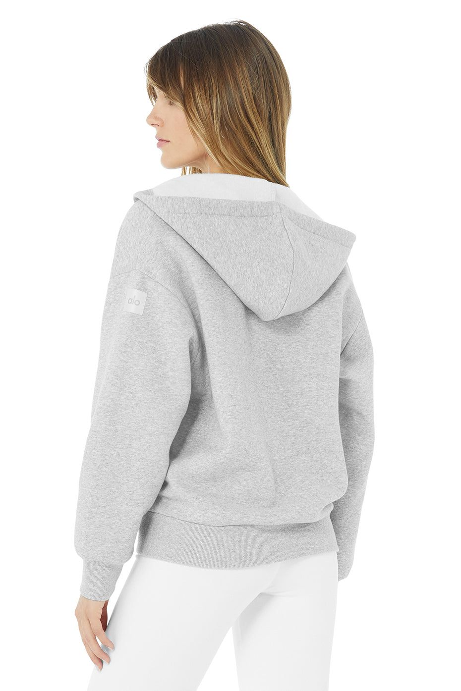 Hype Full Zip Hoodie - Athletic Heather Grey | Parallel