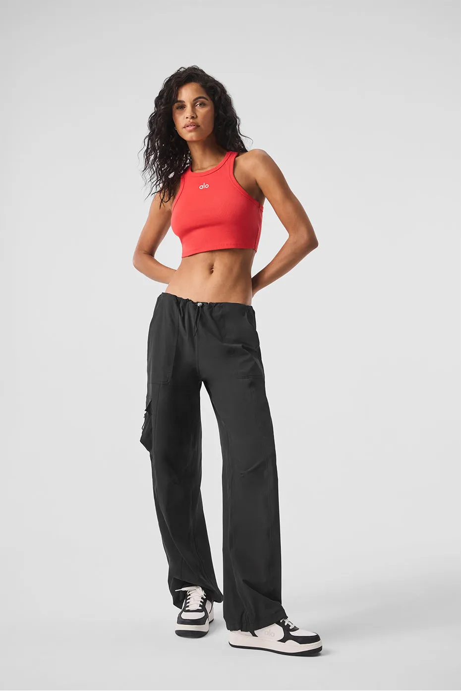 Aspire Tank - Red Hot Summer/White sold by Alo Yoga product image thumbnail 3