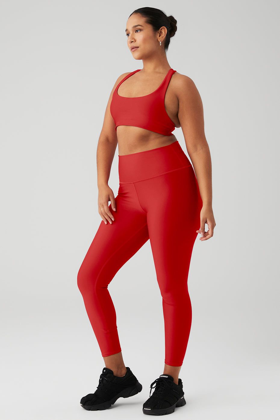 Airlift Advantage Racerback Bra & 7/8 High-Waist Airlift Legging Set - Classic Red sold by Alo Yoga product image thumbnail 7