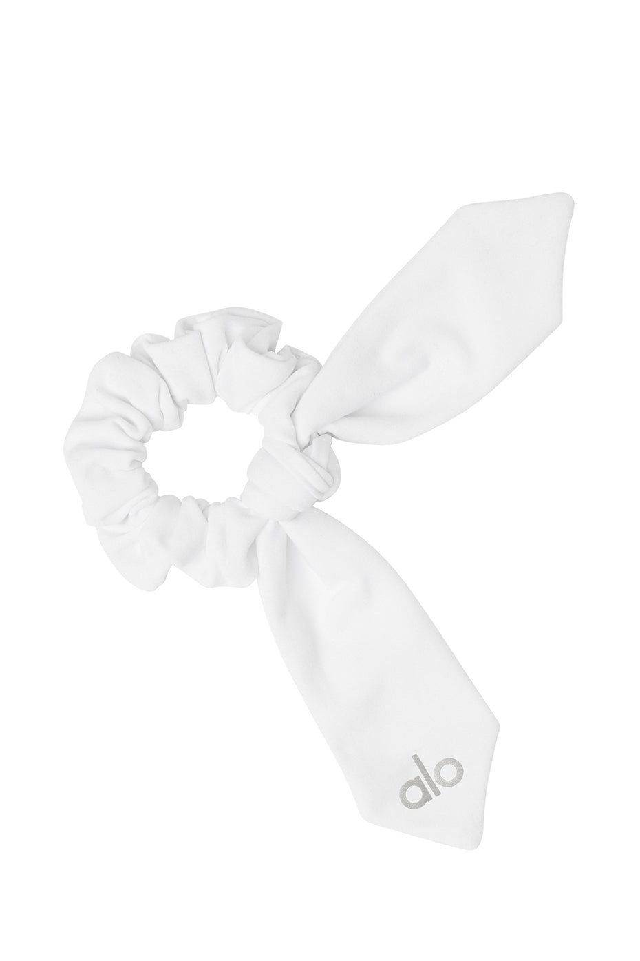 Alosoft Rhythm Scrunchie - White sold by Alo Yoga