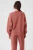 Accolade Crew Neck Pullover - Soft Terracotta sold by Alo Yoga