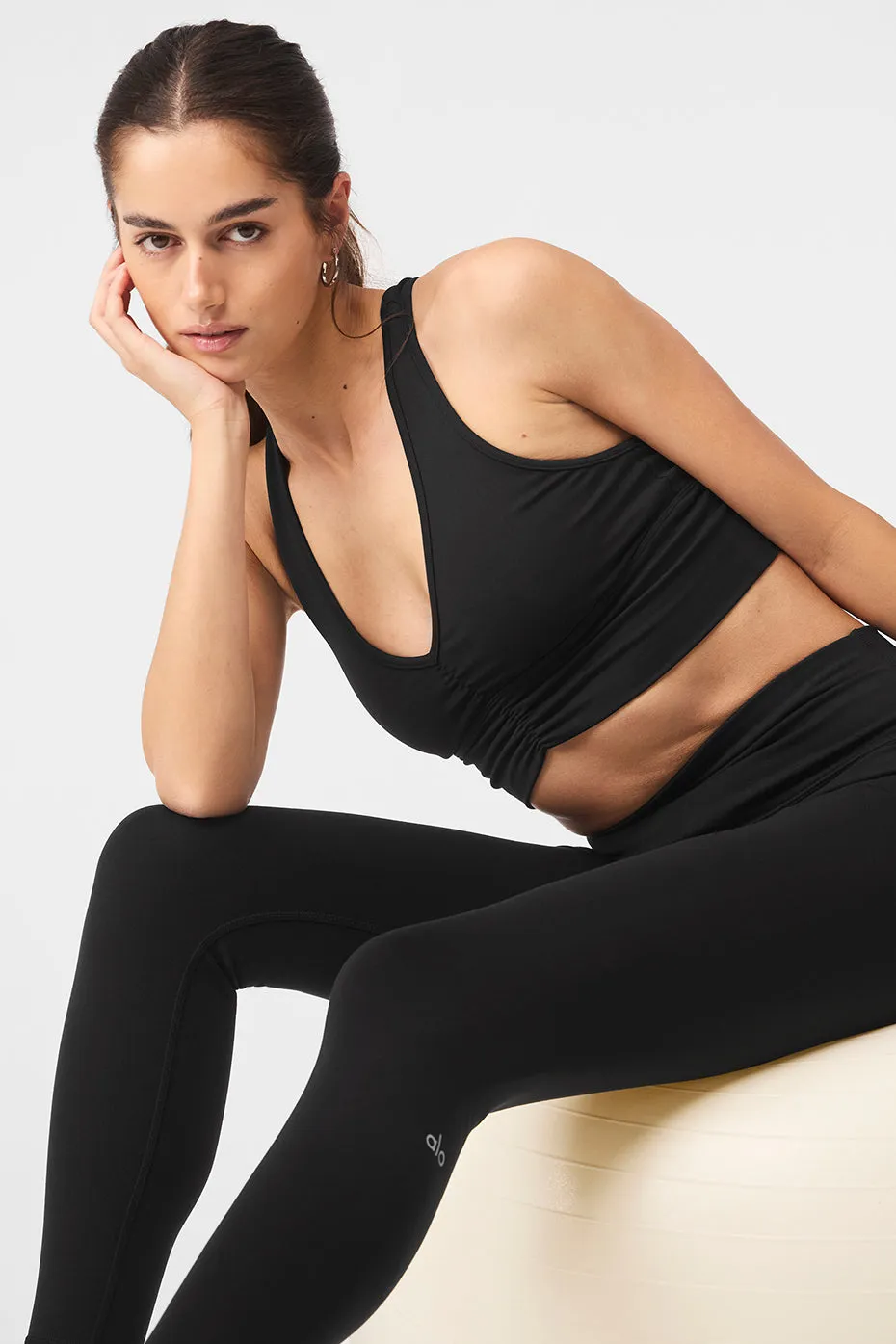 7/8 High-Waist Airbrush Legging - Black sold by Alo Yoga product image thumbnail 5