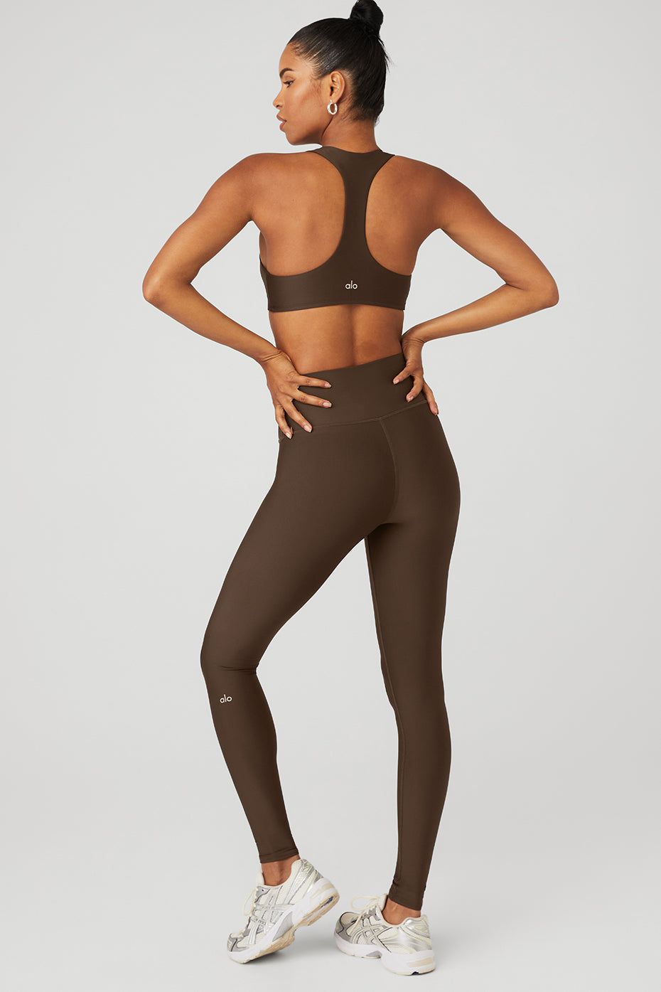 Airlift Advantage Racerback Bra & High-Waist Airlift Legging Set sold by Alo Yoga product image thumbnail 2