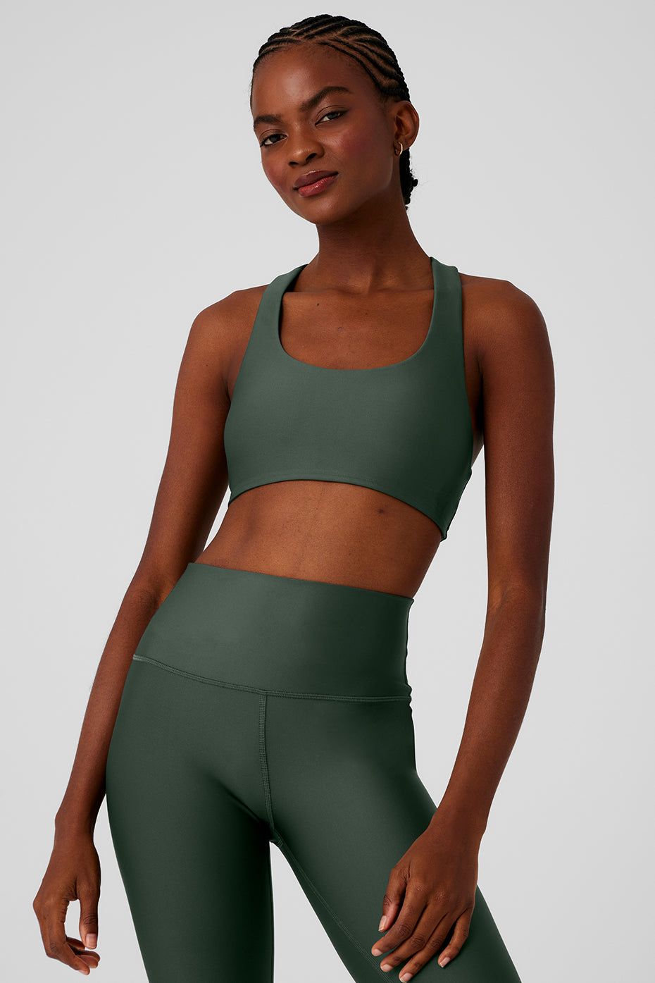 Airlift Advantage Racerback Bra & High-Waist Airlift Legging Set sold by Alo Yoga product image thumbnail 8