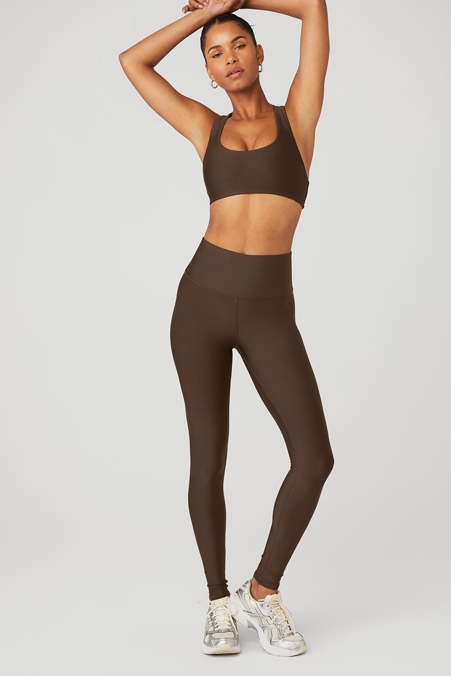 Airlift Advantage Racerback Bra & High-Waist Airlift Legging Set sold by Alo Yoga