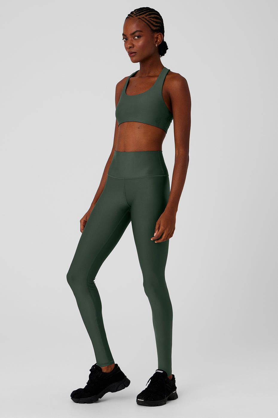 Airlift Advantage Racerback Bra & High-Waist Airlift Legging Set sold by Alo Yoga product image thumbnail 7