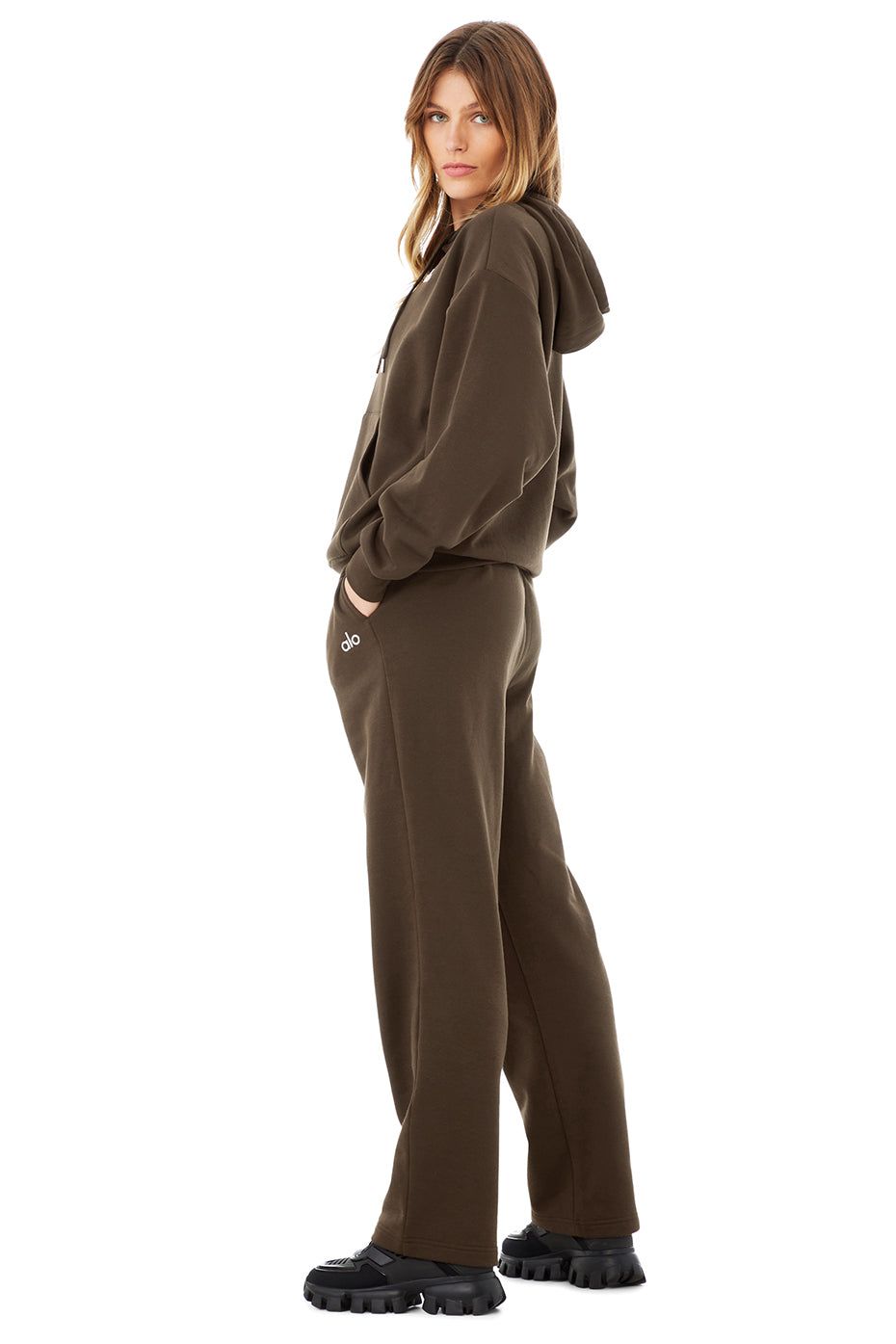 Accolade Hoodie & Accolade Straight Leg Sweatpant Set sold by Alo Yoga product image thumbnail 14