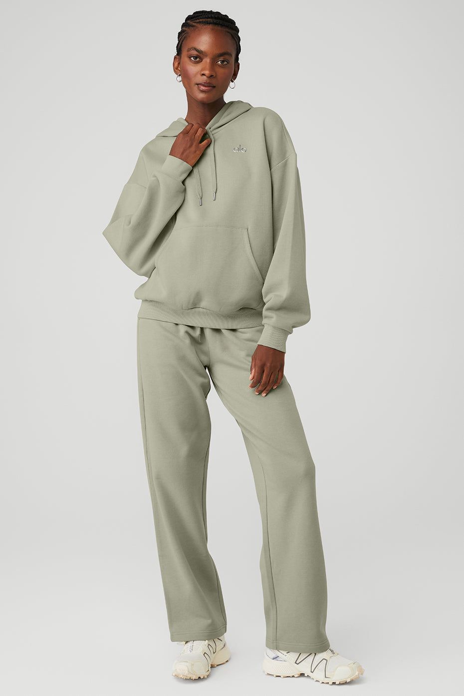 Accolade Hoodie & Accolade Straight Leg Sweatpant Set sold by Alo Yoga product image thumbnail 26