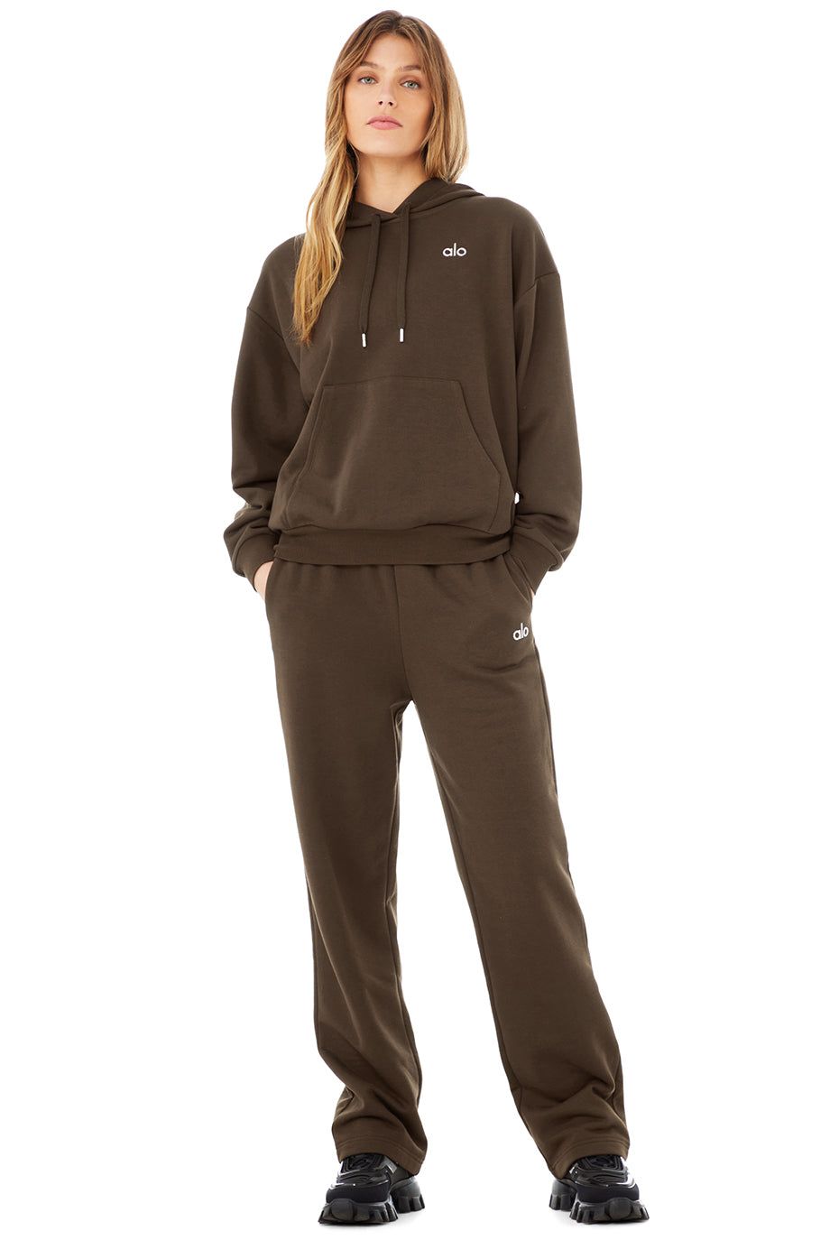 Accolade Hoodie & Accolade Straight Leg Sweatpant Set sold by Alo Yoga product image thumbnail 13