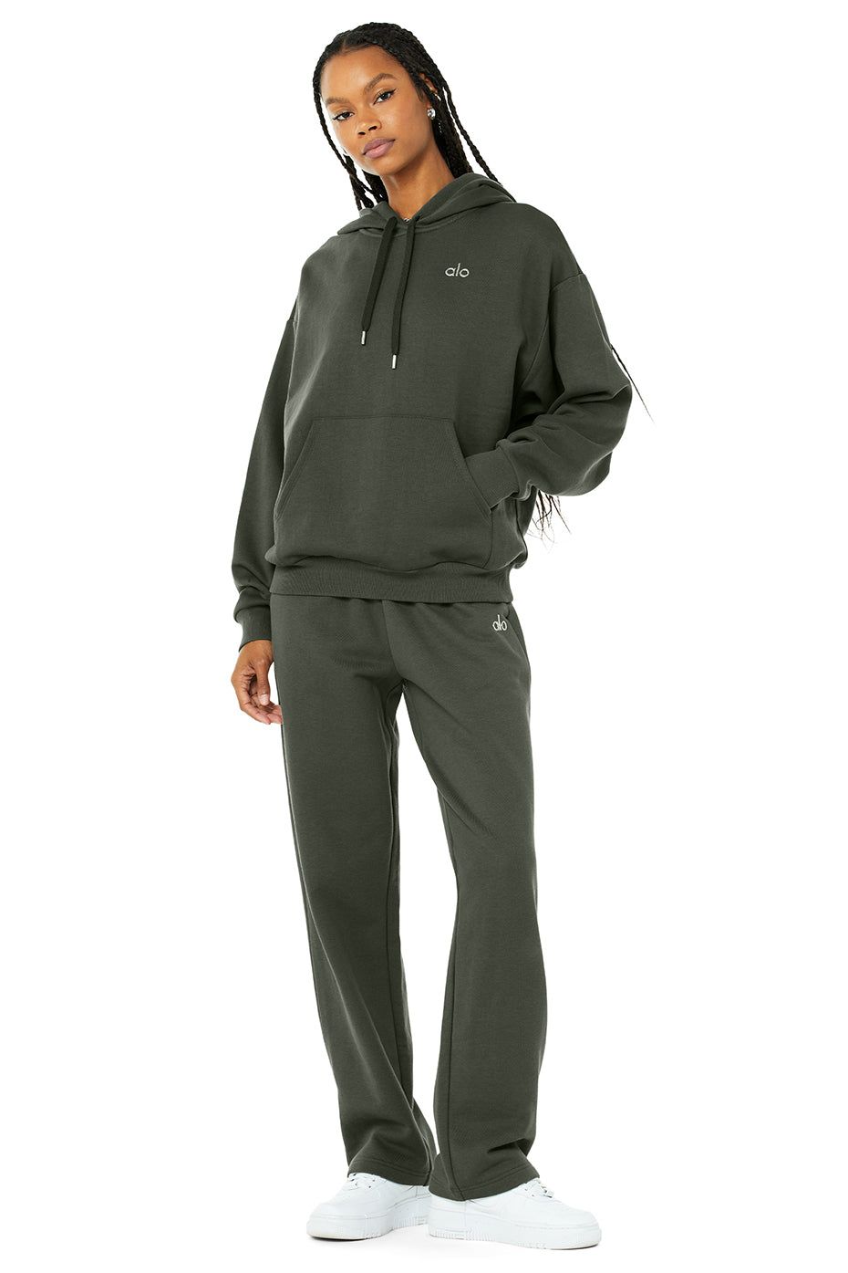 Accolade Hoodie & Accolade Straight Leg Sweatpant Set sold by Alo Yoga product image thumbnail 18