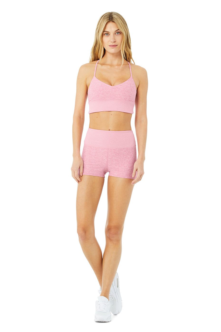 Alosoft Aura Short - Parisian Pink Heather sold by Alo Yoga product image thumbnail 6