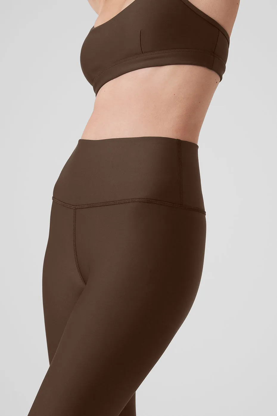 Airlift Winter Warm High-Waist Legging - Espresso sold by Alo Yoga product image thumbnail 4