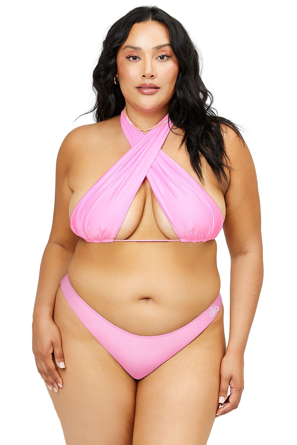 Alo x Frankies Bikinis Haven Bottom - 90's Pink sold by Alo Yoga product image thumbnail 5