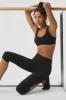 Alosoft Center Stage Bra - Black sold by Alo Yoga