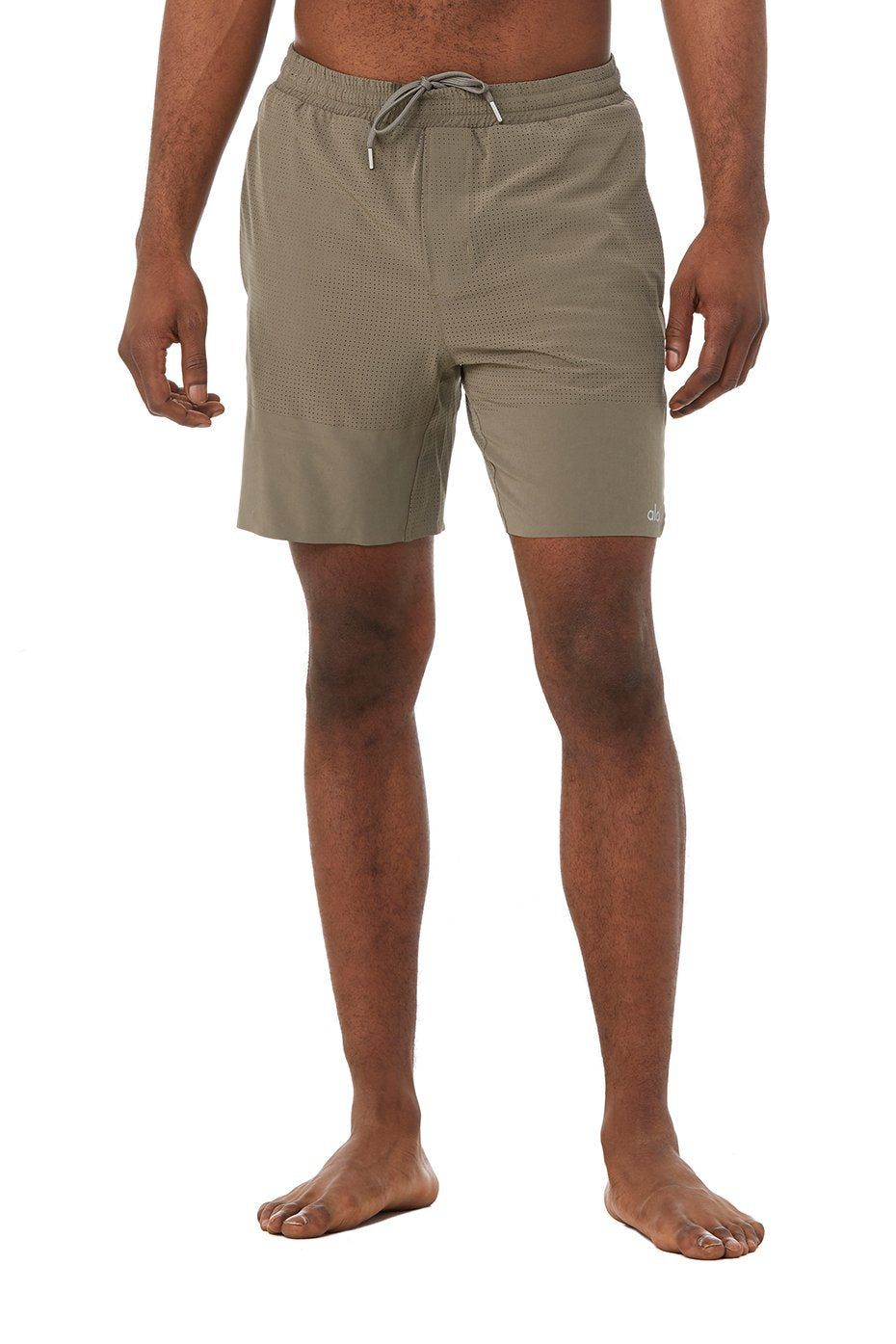 7" Traction Short - Olive Branch sold by Alo Yoga