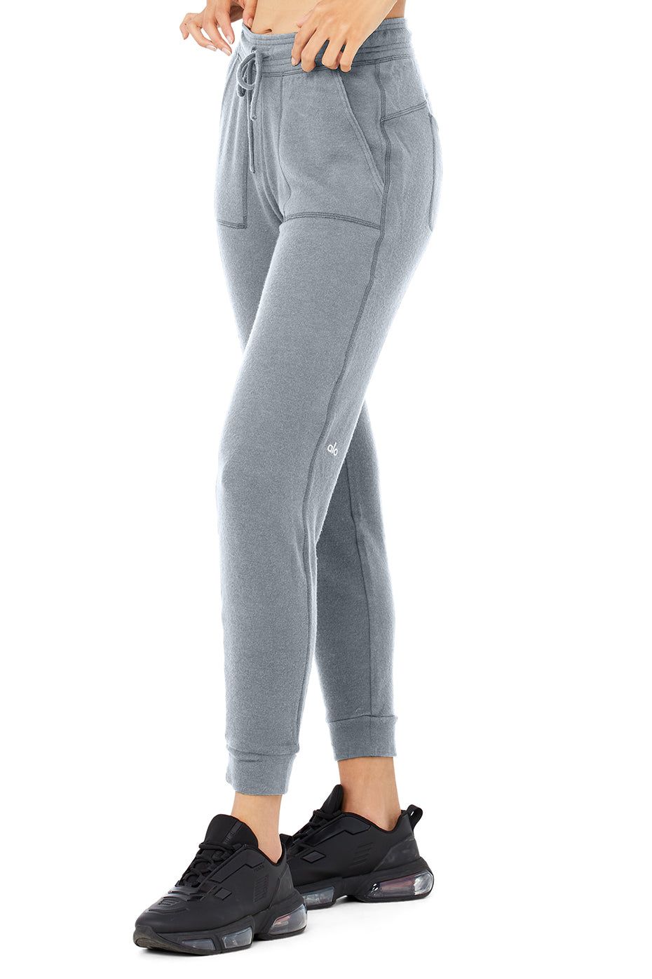 Soho Sweatpant - Steel Blue sold by Alo Yoga product image thumbnail 3