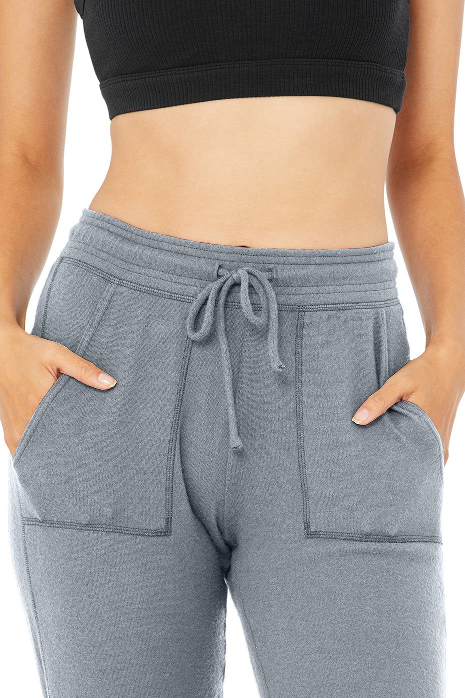 Soho Sweatpant - Steel Blue sold by Alo Yoga product image thumbnail 4
