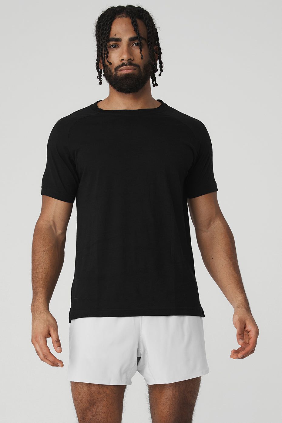 Triumph Crew Neck Tee (2 Pack) - Black sold by Alo Yoga product image thumbnail 2