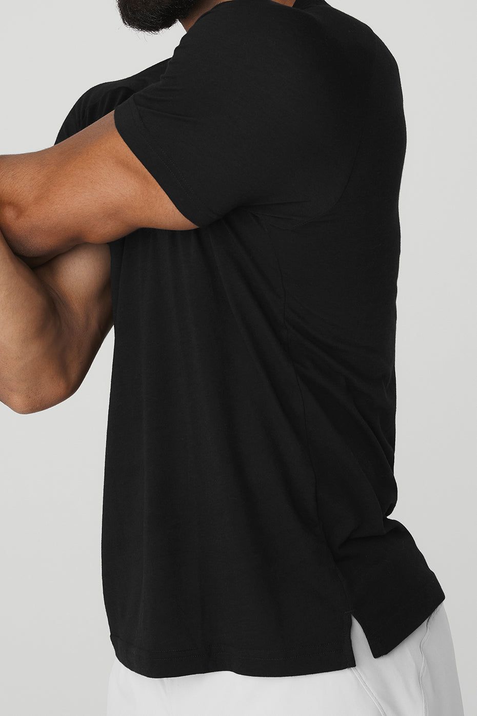 Triumph Crew Neck Tee (2 Pack) - Black sold by Alo Yoga product image thumbnail 5
