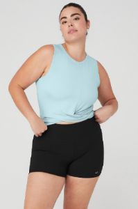 Cover Tank - Chalk Blue sold by Alo Yoga
