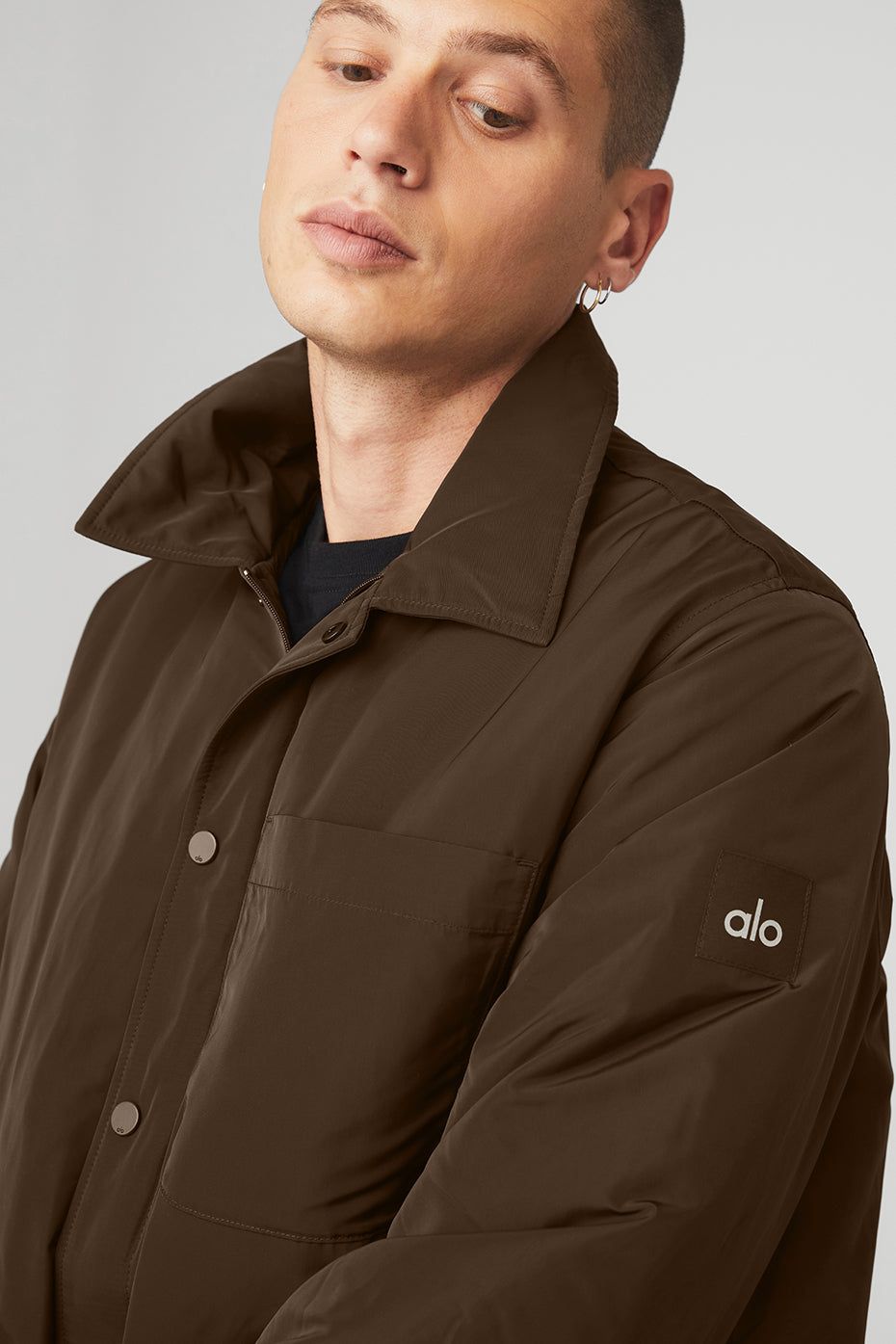 Legend Jacket - Espresso sold by Alo Yoga product image thumbnail 5