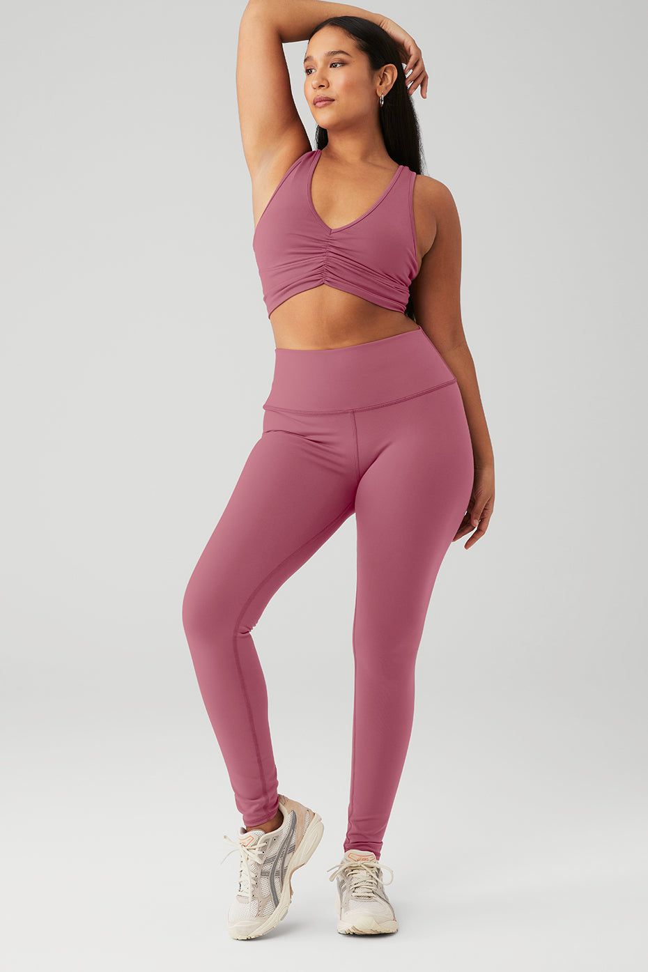 Wild Thing Bra & High-Waist Airbrush Legging Set sold by Alo Yoga product image thumbnail 21