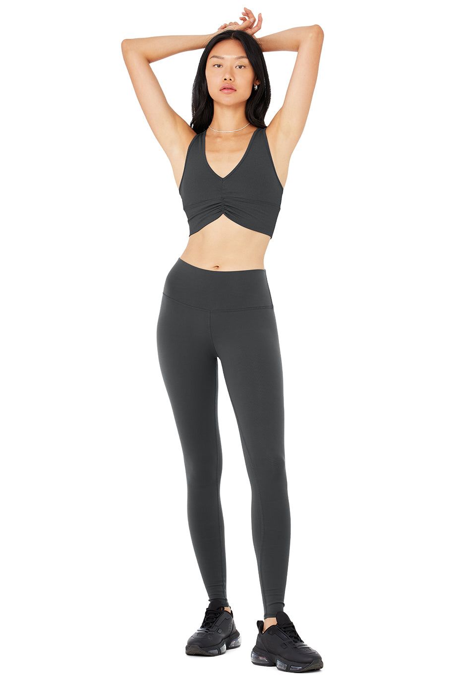 Wild Thing Bra & High-Waist Airbrush Legging Set sold by Alo Yoga