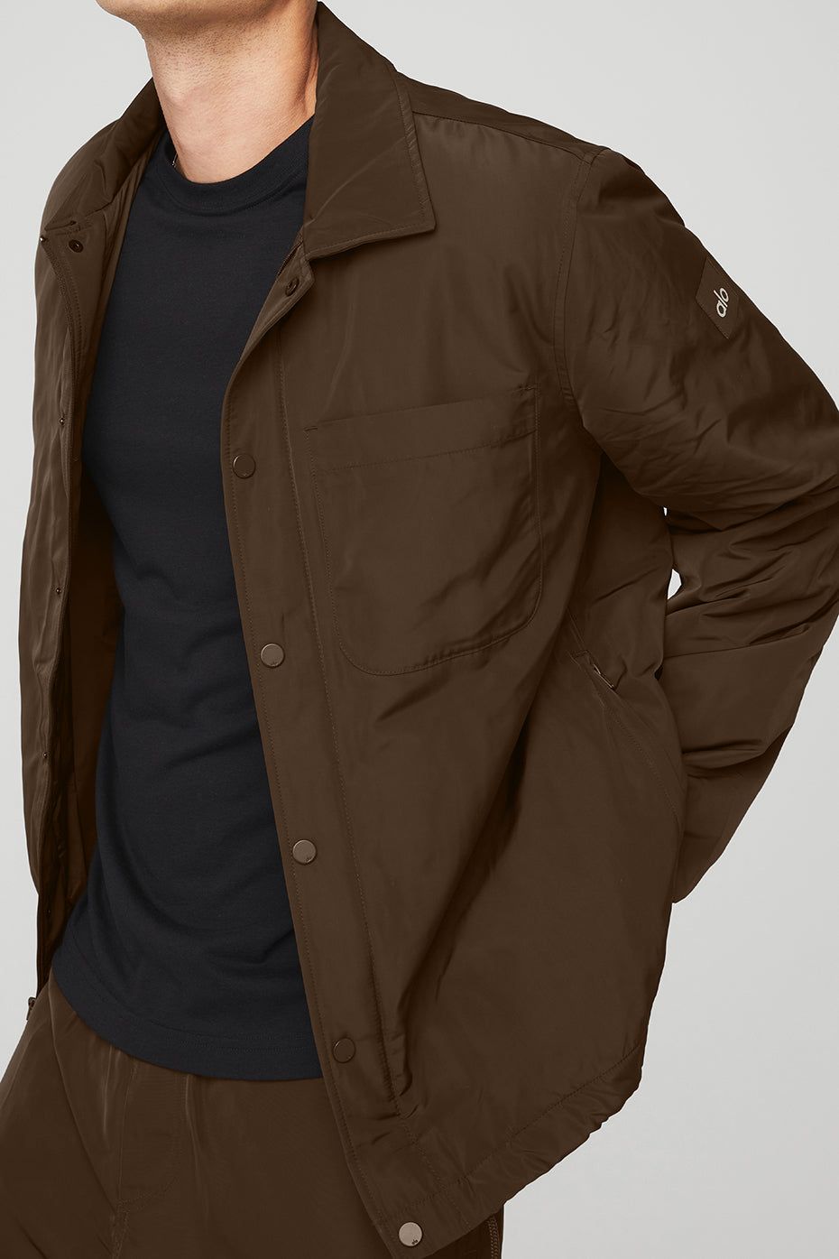 Legend Jacket - Espresso sold by Alo Yoga product image thumbnail 4