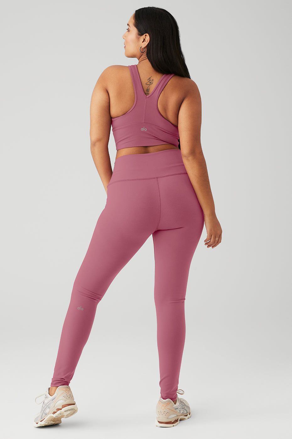 Wild Thing Bra & High-Waist Airbrush Legging Set sold by Alo Yoga product image thumbnail 22