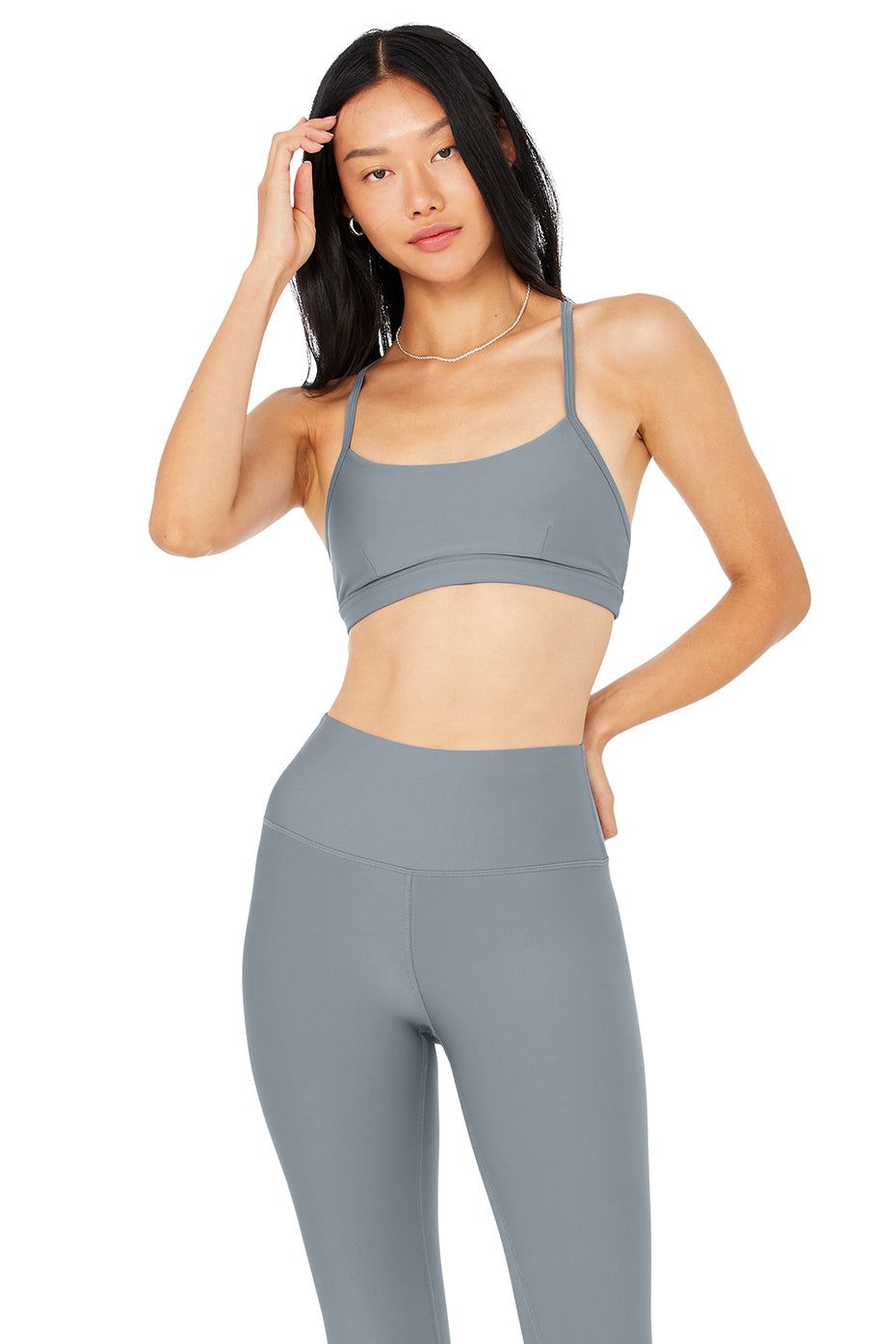 Airlift Intrigue Bra - Steel Blue sold by Alo Yoga