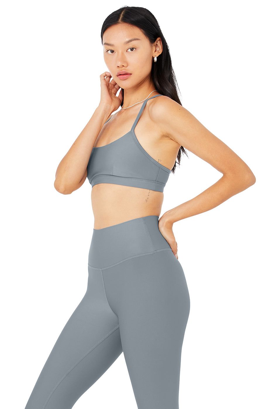 Airlift Intrigue Bra - Steel Blue sold by Alo Yoga product image thumbnail 2
