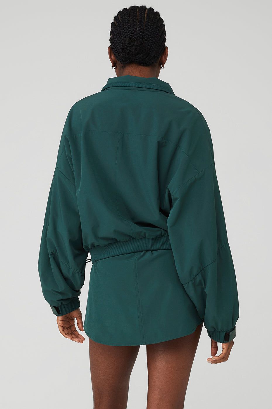 Cropped Elevation Coverup - Midnight Green sold by Alo Yoga product image thumbnail 2