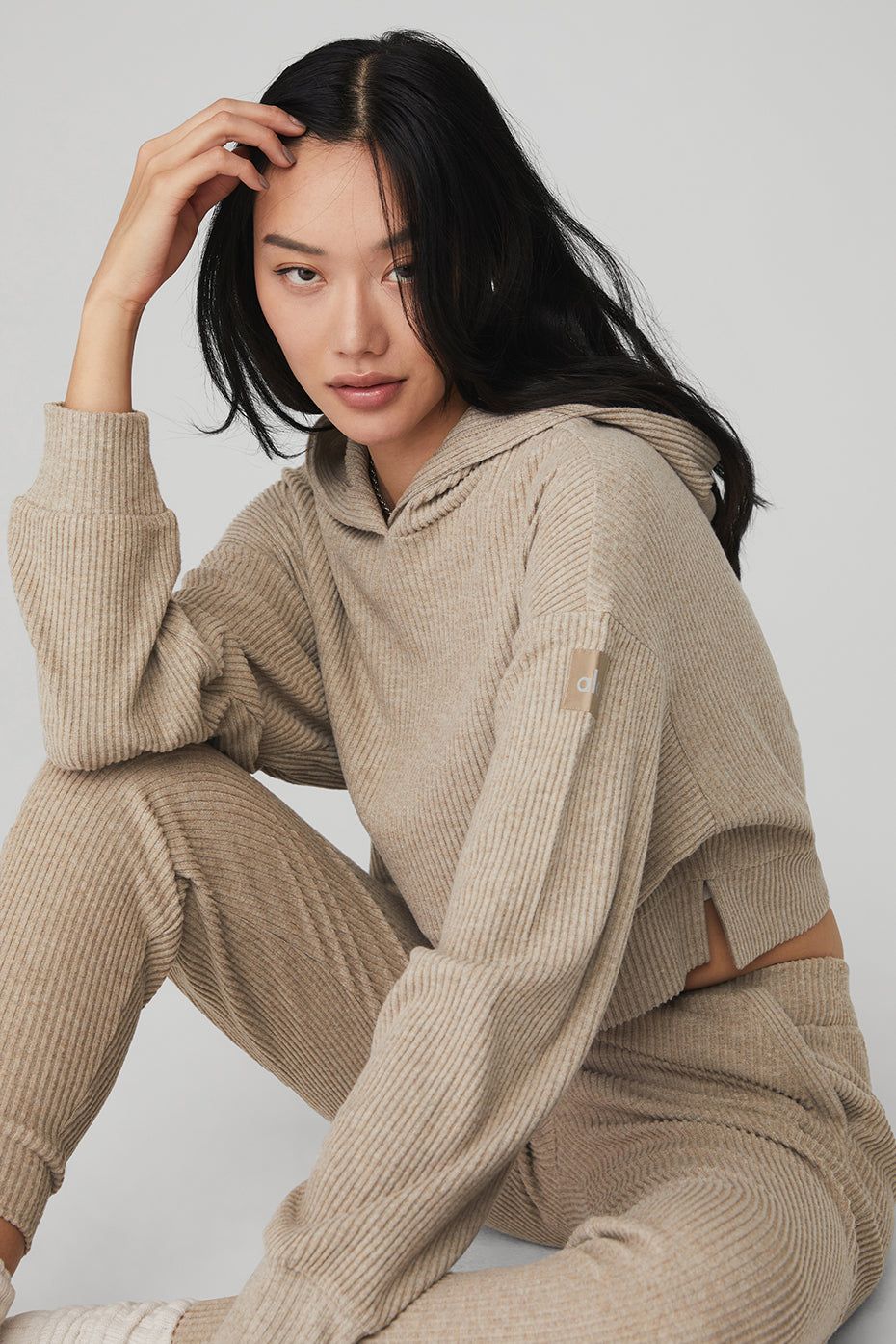Muse Sweatpant & Hoodie Set - Gravel Heather | Parallel