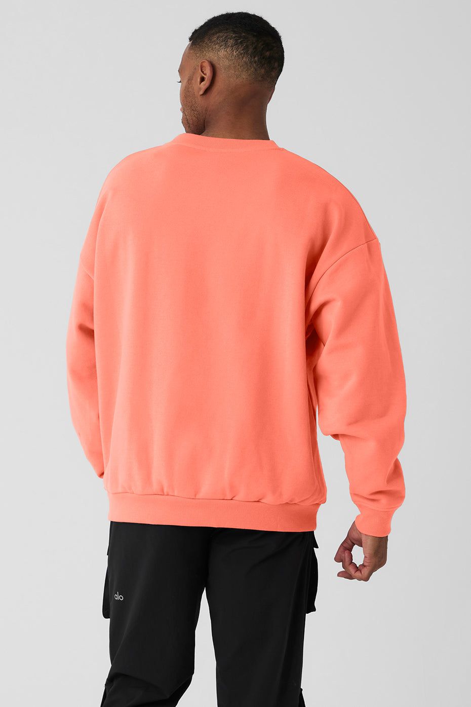 Accolade Crew Neck Pullover - Candy Orange sold by Alo Yoga product image thumbnail 2