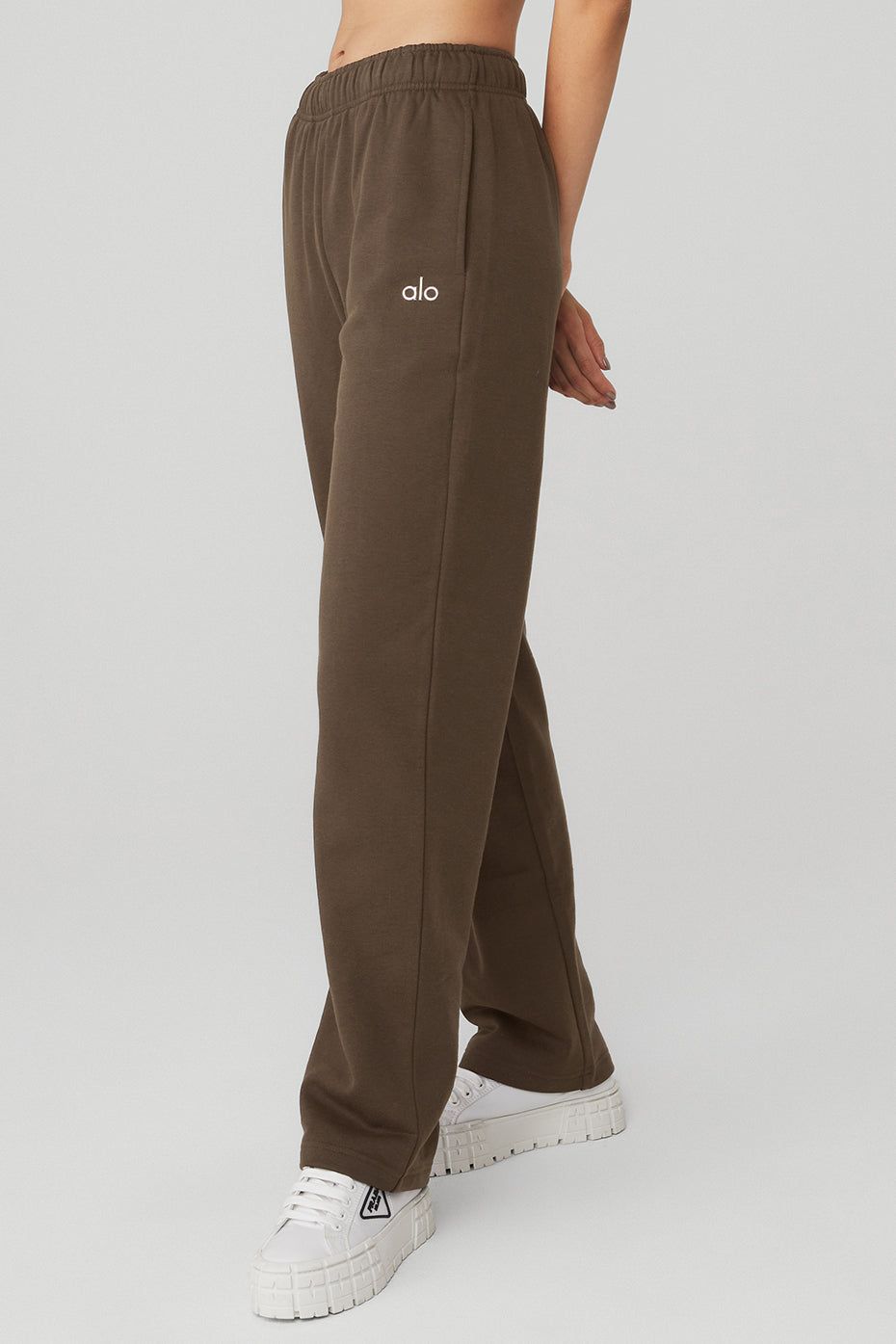 Accolade Straight Leg Sweatpant - Espresso sold by Alo Yoga product image thumbnail 3