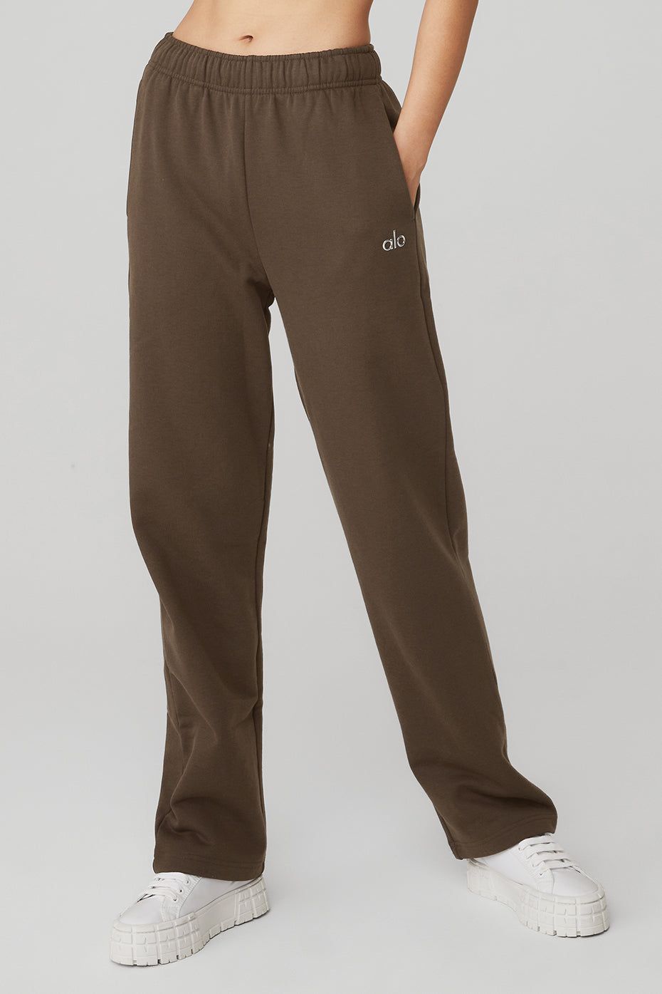 Accolade Straight Leg Sweatpant - Espresso sold by Alo Yoga