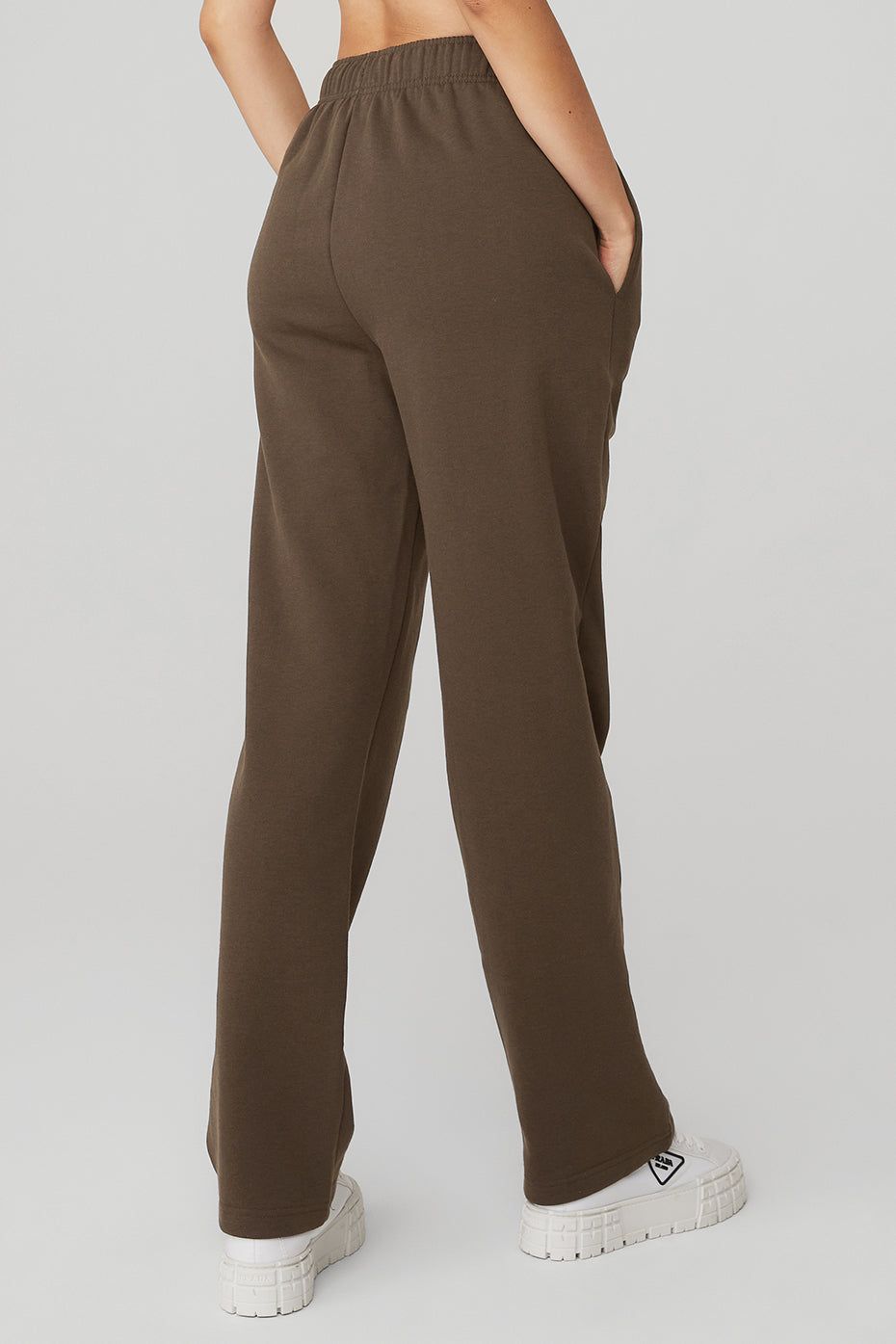 Accolade Straight Leg Sweatpant - Espresso sold by Alo Yoga product image thumbnail 2