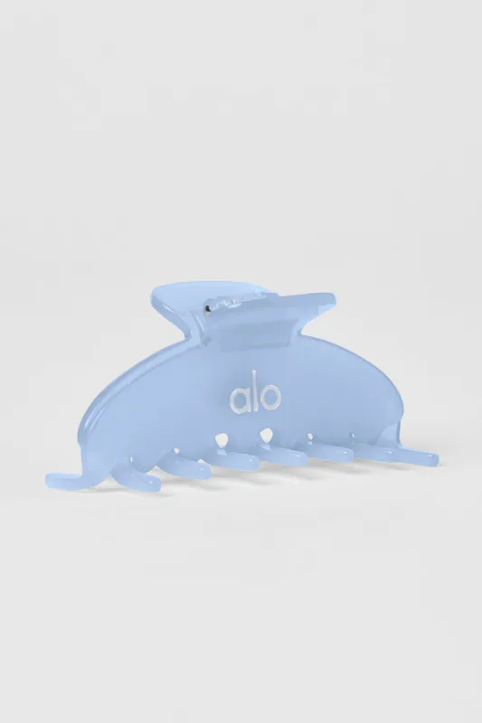 90's Claw Clip - Seashell Blue sold by Alo Yoga