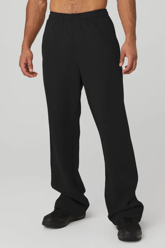 Renown Heavy Weight Sweatpant - Black sold by Alo Yoga