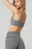 High-Waist Micro Houndstooth Legging - White/Black sold by Alo Yoga