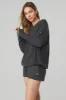 Soho Pullover - Anthracite sold by Alo Yoga