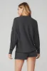 Soho Pullover - Anthracite sold by Alo Yoga