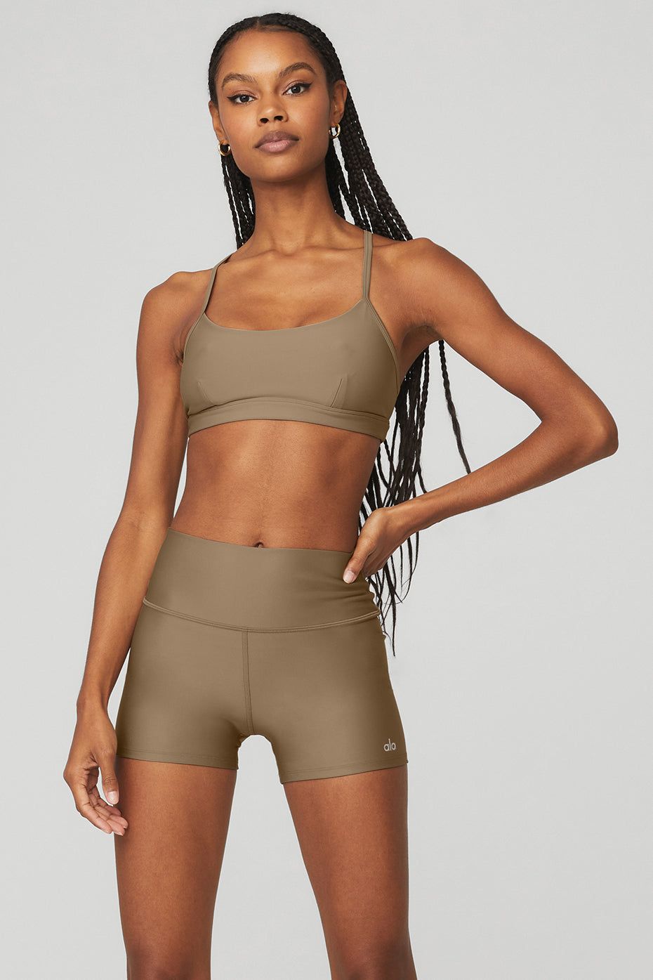 Airlift Intrigue Bra - Gravelstone sold by Alo Yoga product image thumbnail 2